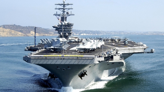 Tàu sân bay USS Carl Vinson sở hữu khả năng tác chiến gần như không có đối thủ