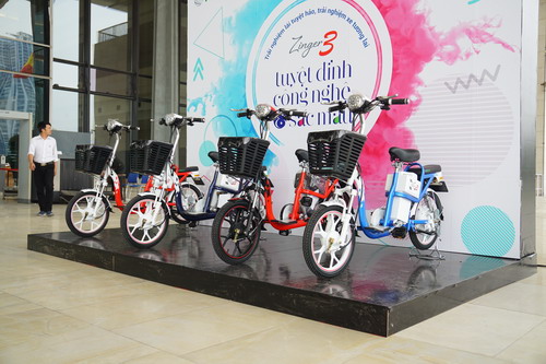 Xe đạp điện Zinger Color giá 12 triệu đồng