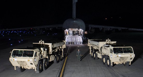 Hoạt động triển khai THAAD của Mỹ trên lãnh thổ Hàn Quốc đã được khởi động