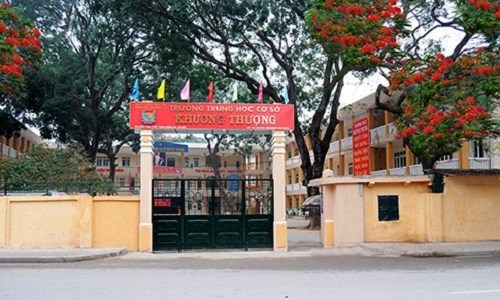  Trường THCS Khương Thượng (Quận Đống Đa, Hà Nội)