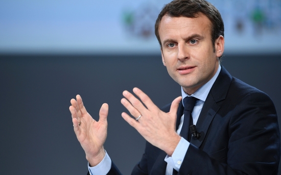 Ứng cử viên tổng thống Pháp Emmanuel Macron