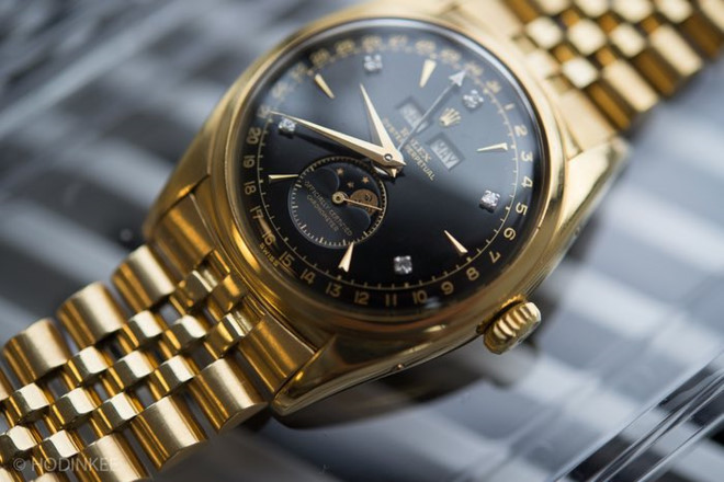 Đồng hồ Rolex của vua Bảo Đại được bán với giá 5 triệu USD.