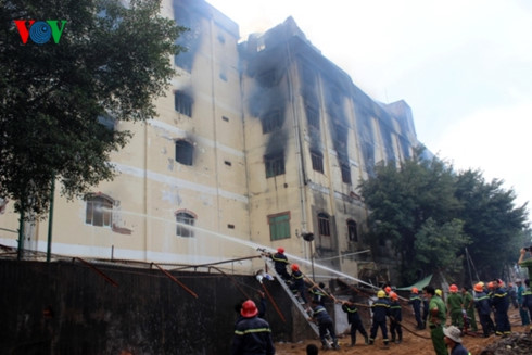Công bố nguyên nhân vụ cháy tại Công ty Kwong Lung - Meko