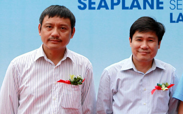 Ông Phạm Việt Dũng (trái) sẽ thay ông Đinh Việt Thắng (phải) làm Chủ tịch HĐQT VATM - Ảnh: TTO