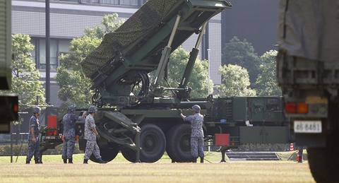 Nhật Bản tập tận tên lửa đối phó với Triều Tiên