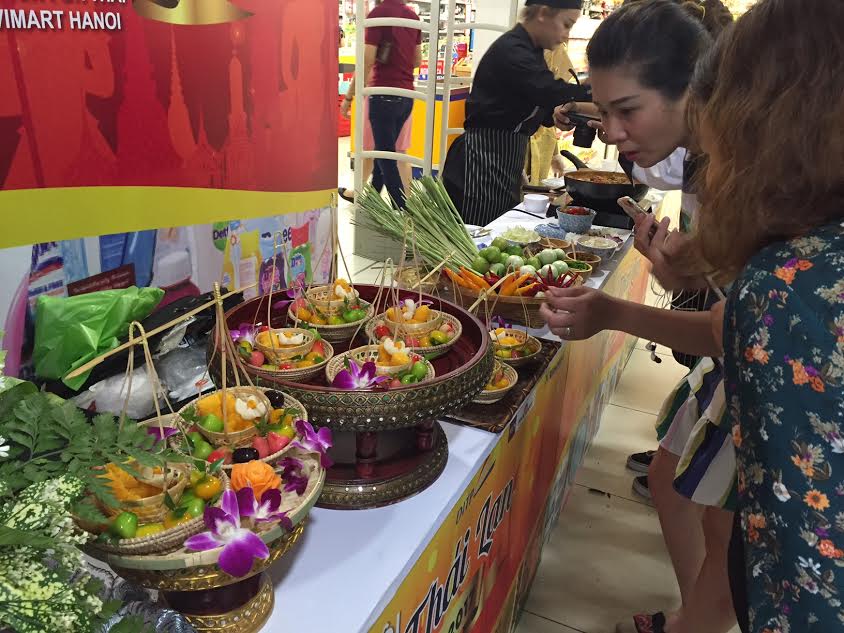 Tại sự kiện Những ngày mua sắm hàng hóa Thái Lan 2017 có nhiều hoạt động ẩm thực