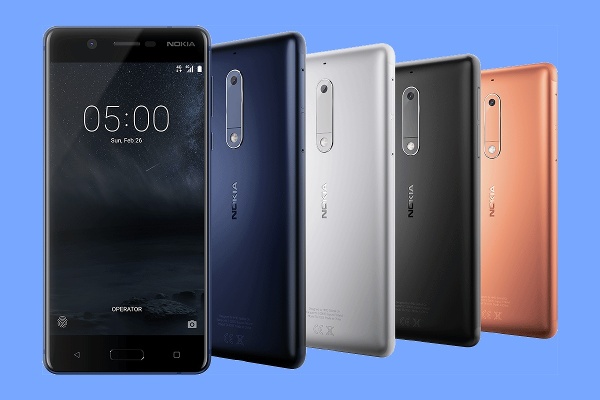 Nokia 6 sở hữu thiết kế khung nhôm nguyên khối với 4 màu để người dùng lựa chọn gồm: Đen mờ, bạc, xanh đậm và vàng đồng. Máy đi kèm màn hình kích thước lớn 5.5 inch, độ phân giải Full HD và được bảo vệ bởi lớp kính cường lực Gorilla 3. 