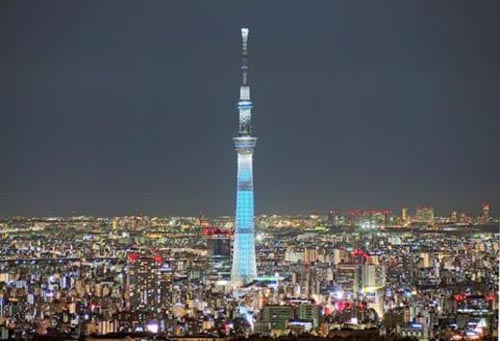 Tháp truyền hình VN còn cao hơn cả tòa tháp huyền hình Tokyo Skytree cao nhất thế giới hiện nay (634m) là 2m.