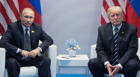 Tổng thống Nga Putin và người đồng cấp Mỹ Trump