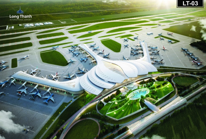 Mô hình thiết kế Sân bay Long Thành lấy cảm hứng từ hình ảnh hoa sen