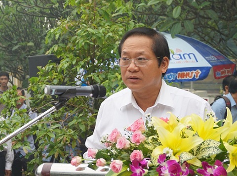 Bộ trưởng Trương Minh Tuấn đọc diễn văn tưởng niệm các liệt sỹ ngành TT&TT.