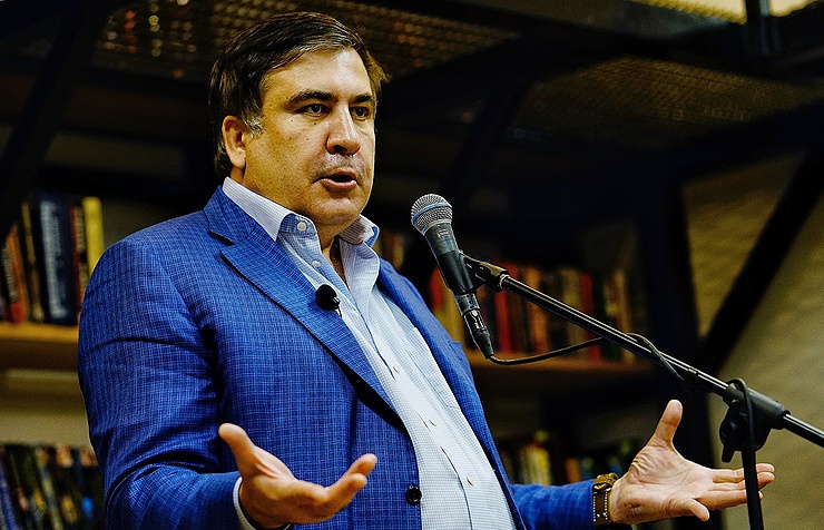 Cựu Tổng thống Gruzia và cũng là cựu Thống đốc khu vực Odessa Region của Ukraine – ông Mikhail Saakashvili 
