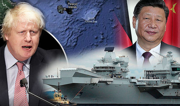Ngoại trưởng Anh Boris Johnson mới đây tuyên bố, hai tàu sân bay mới của Anh sẽ được phái đến Biển Đông.