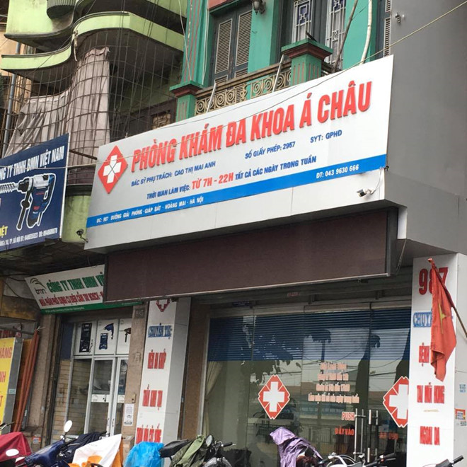 Hà Nội: Đóng cửa phòng khám đa khoa Á Châu