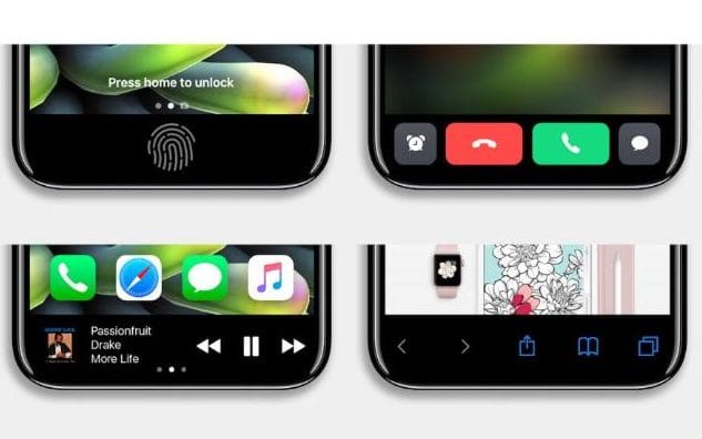 iPhone 8 được cho là sẽ sở hữu nút Home ảo và không còn công nghệ Touch ID