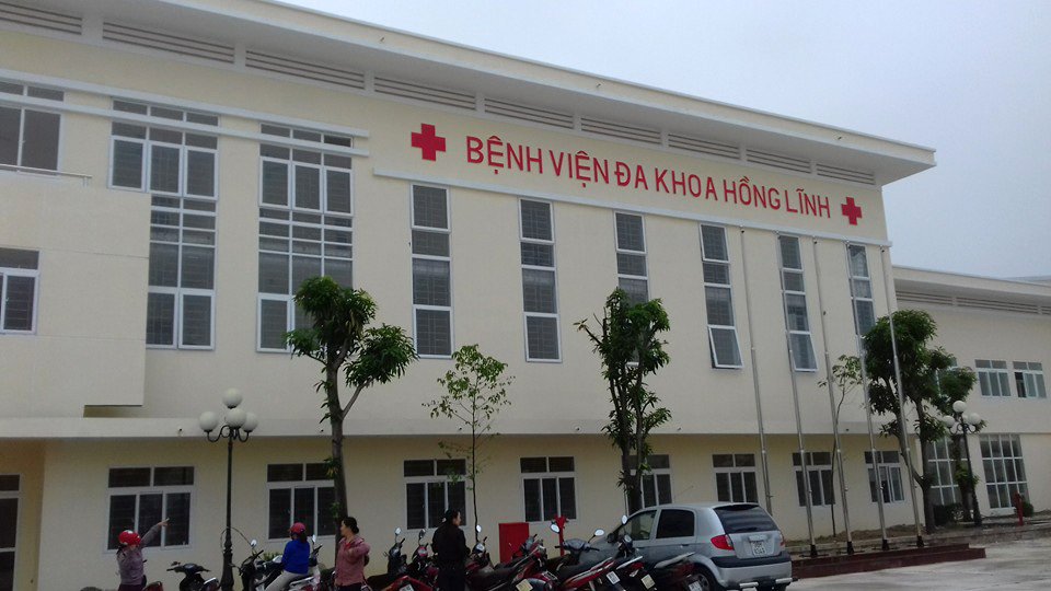 Bệnh viện Hồng Lĩnh - nơi xảy ra sự việc