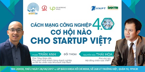Workshop: &quot;Cách mạng công nghiệp 4.0 - Cơ hội nào cho Startup?&quot; sắp diễn ra tại TP. Hồ Chí Minh