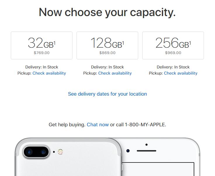 iPhone 8 có giá bán là bao nhiêu?