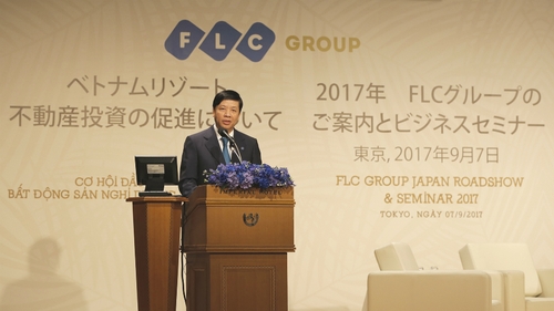 Ông Nguyễn Quốc Cường - Đại sứ đặc mệnh toàn quyền Việt Nam tại Nhật Bản phát biểu tại sự kiện.
