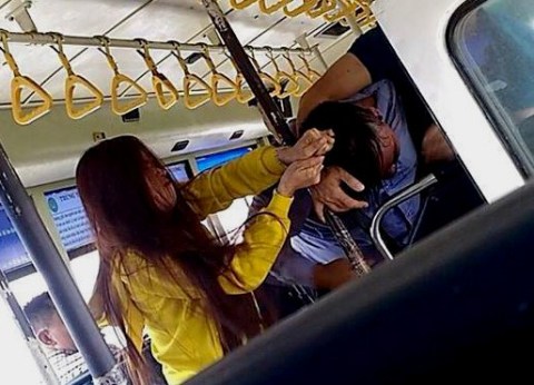 Sự thật vụ xô xát giữa đôi nam nữ và nhân viên xe buýt