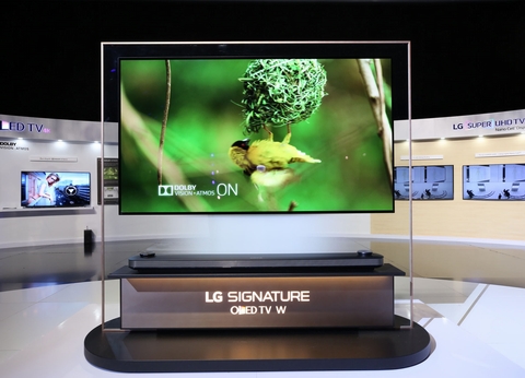 TV OLED &quot;dán tường&quot; của LG có gì hấp dẫn?
