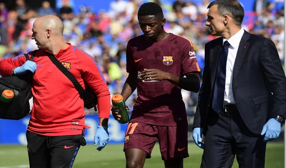 Barca nhận tin &quot;sét đánh&quot; về bản hợp đồng đắt giá Dembele!