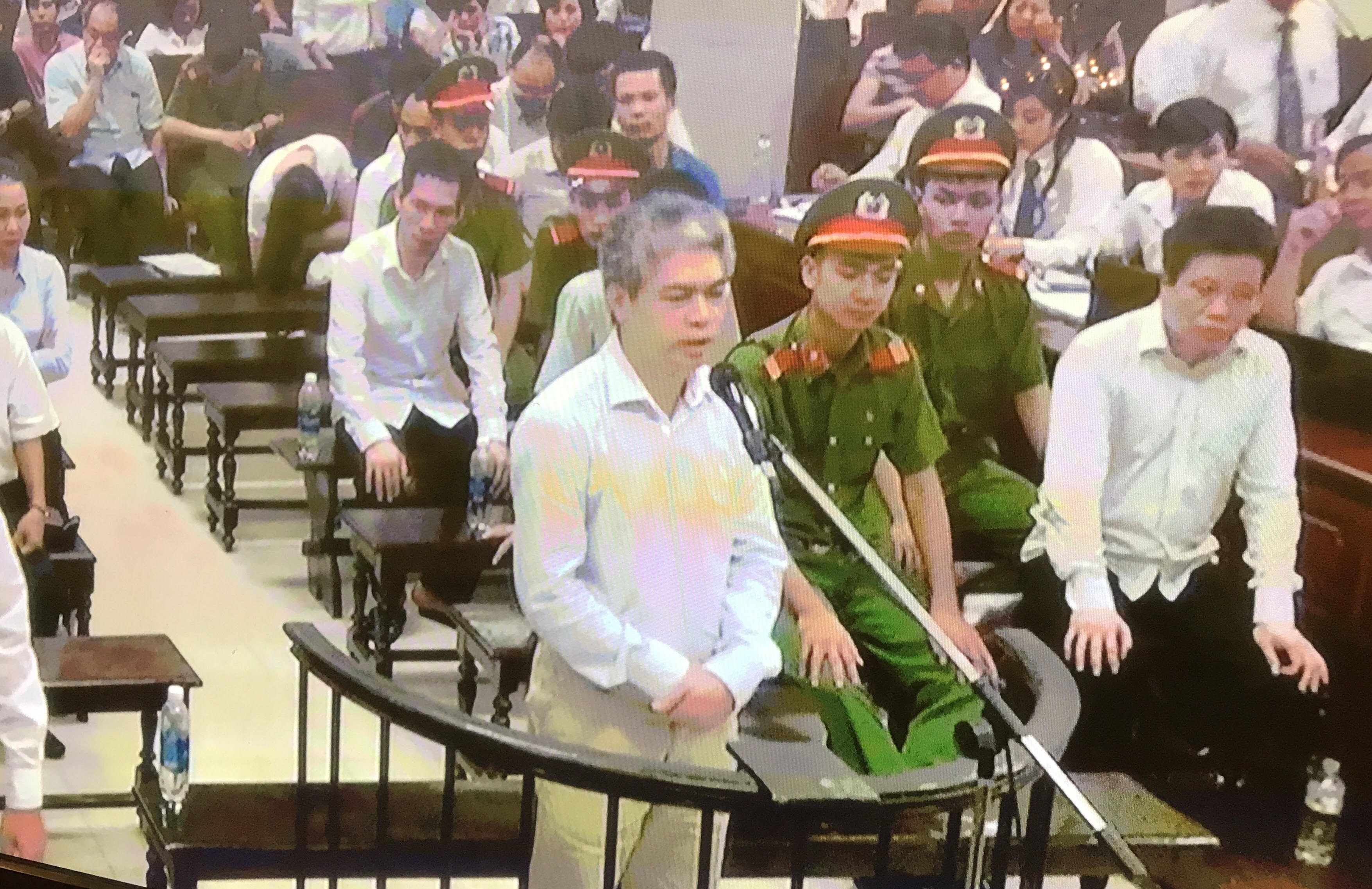 Bị cáo Nguyễn Xuân Sơn tại phiên xét xử ngày 20/9