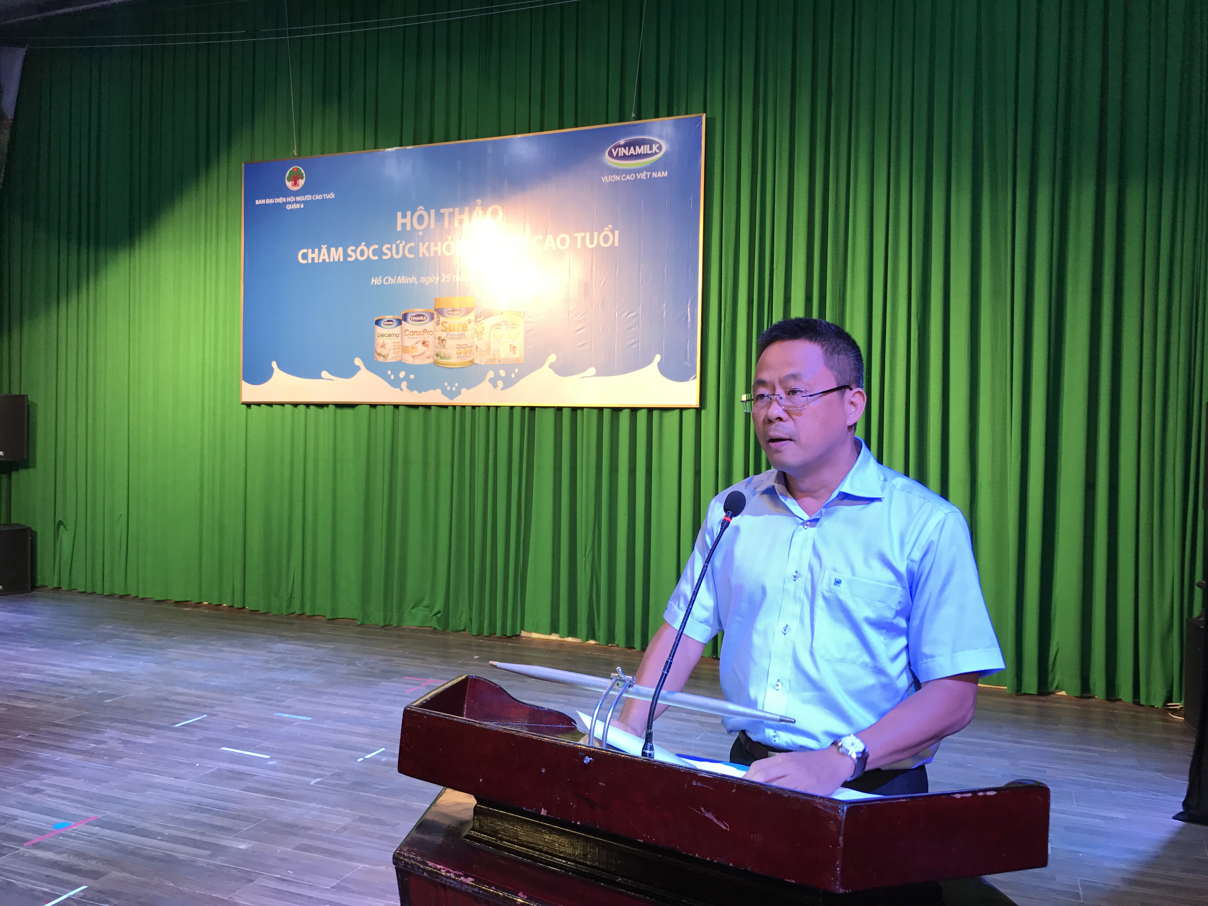Ông Nguyễn Ngọc Thành – Giám đốc Kinh doanh khu vực Hồ Chí Minh phát biểu tại hội thảo