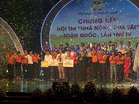 Đội thi của Hà Tĩnh đã giành quán quân của Hội thi Nhà nông đua tài toàn quốc năm 2017.