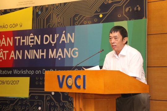 TS Mai Anh - Chủ tịch Hội Tin học Viễn thông Hà Nội. Ảnh: Thu Trang