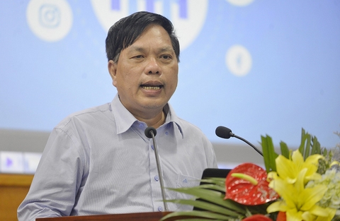 Ông Lê Hoàng Ngọc, Phó giám đốc Sở TT - TT tỉnh Đồng Nai phát biểu tại hội thảo.