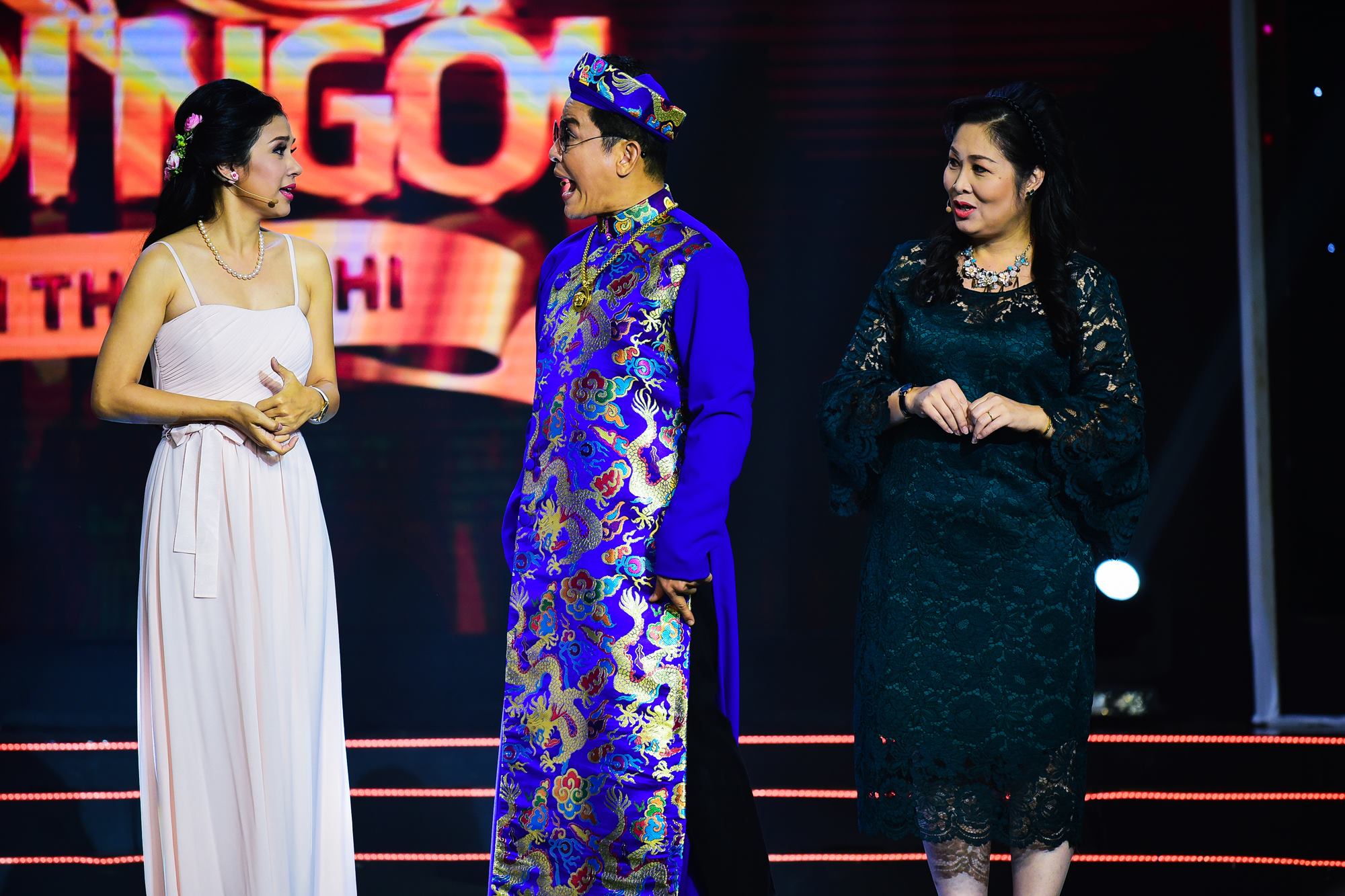 Ban giám khảo: NSND Hồng Vân - Việt Trinh - Thanh Bạch