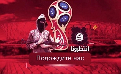 Nhóm khủng bố IS dọa tấn công World Cup 2018