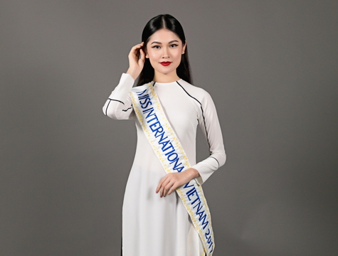 Thuỳ Dung tự tin trong clip giới thiệu bản thân tại Miss International