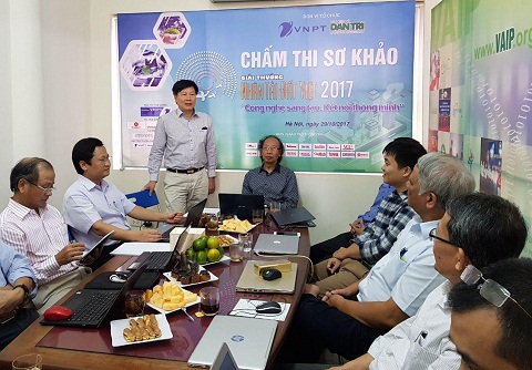 Bắt đầu chấm sơ khảo Giải thưởng Nhân tài Đất Việt 2017 lĩnh vực CNTT