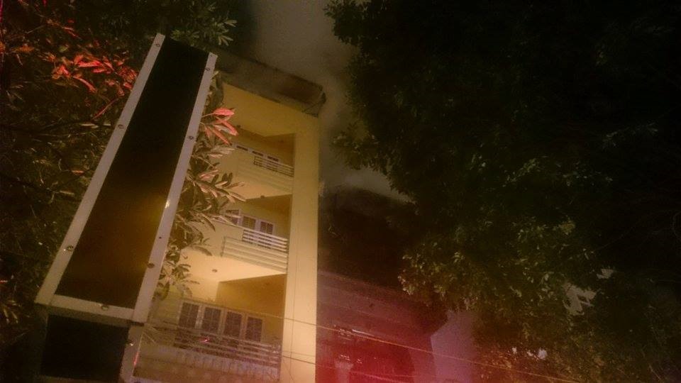 Hà Nội: Lại cháy lớn ở quán karaoke 5 tầng