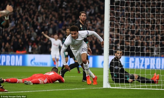 Những điều ít biết về trận thua thảm 1-3 của Real Madrid trước Tottenham!