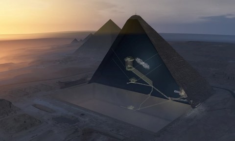 Phát hiện căn phòng bí mật trong lòng đại kim tự tháp