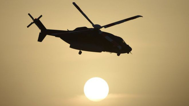 Một trực thăng của lực lượng đặc nhiệm Ả rập Xê út (Ảnh minh họa: Getty)