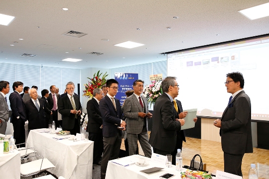 Sau lễ khai trương, ban lãnh đạo FLC đã tiếp xúc và trao đổi với nhiều đối tác quan tâm trong lĩnh vực y tế và nông nghiệp của Nhật Bản. 