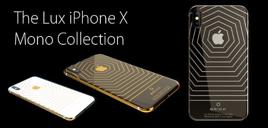 Trong đó phiên bản iPhone X xa xỉ nhất có giá lên tới 70.000 USD, thiết bị được mạ vàng với 250 gram vàng 22K, tất cả đều làm bằng thủ công và được lắp ráp 