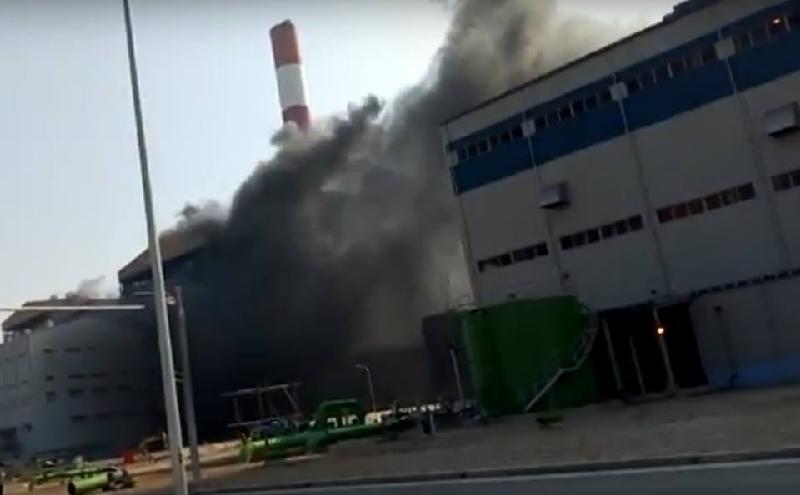 Vụ cháy tại dự án nhà máy nhiệt điện Thái Bình 2 sáng nay