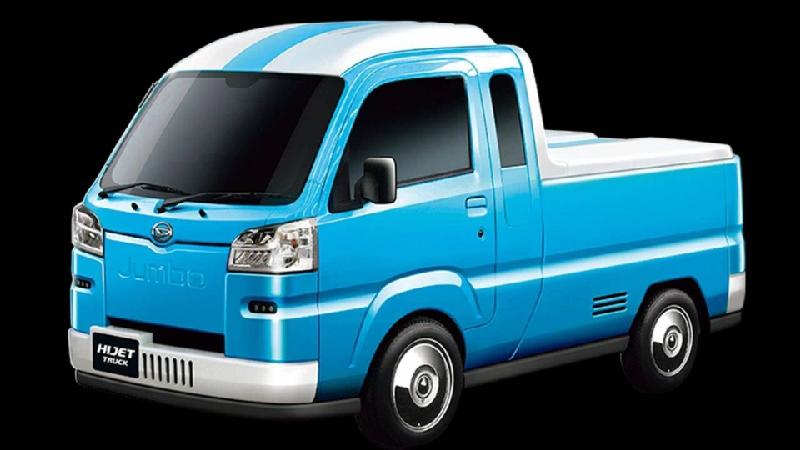 Daihatsu Hijet Truck Jumbo Active mang trên mình dáng vẻ độc đáo pha lẫn chút hoài cổ, gợi nhớ đến những chiếc xe tải thường xuất hiện trong phim hoạt hình hay truyện tranh của Nhật Bản.