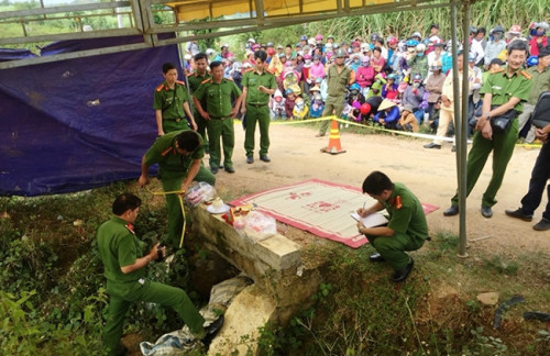 Bắt khẩn cấp nghi phạm phi tang người phụ nữ dưới cống ở Nam Định