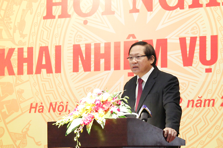 Bộ trưởng Trương Minh Tuấn phát biểu tại Hội nghị.