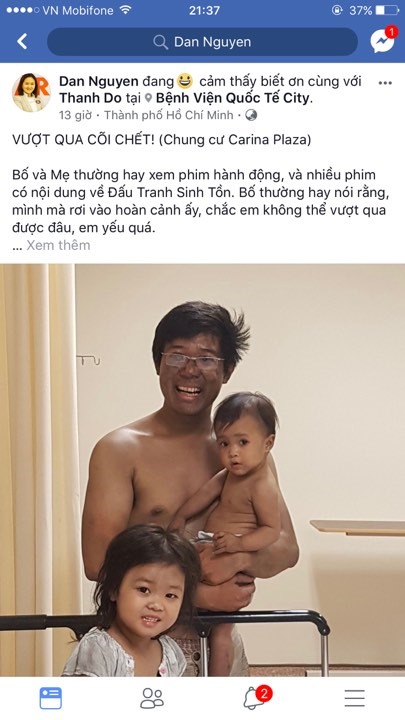  Hành trình thoát chết của gia đình chị Đan Nguyễn được chia sẻ trên trang cá nhân Dan Nguyen.