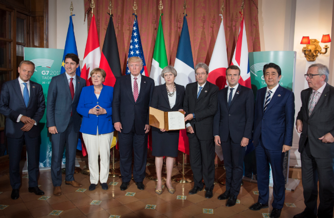 Hội nghị G7 đã diễn ra trong sự căng thẳng, mâu thuẫn giữa các nước thành viên ngay từ đâu và kéo dài đến cả sau khi kết thúc