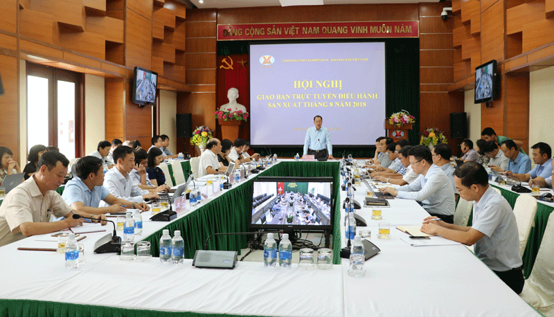 Tổng Giám đốc Tập đoàn Đặng Thanh Hải chủ trì Hội nghị.