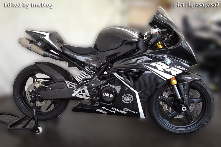 Xe sử dụng chung khung gầm với mẫu TVS Apache RR 310 và một số chi tiết ở hệ thống treo cũng như bộ vành xe. Ngoài ra, dàn áo cùng các chi tiết của xe được làm không khác gì dòng siêu môtô 