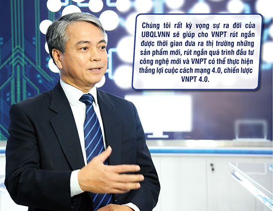 Ông Trần Mạnh Hùng - Chủ tịch Tập đoàn VNPT